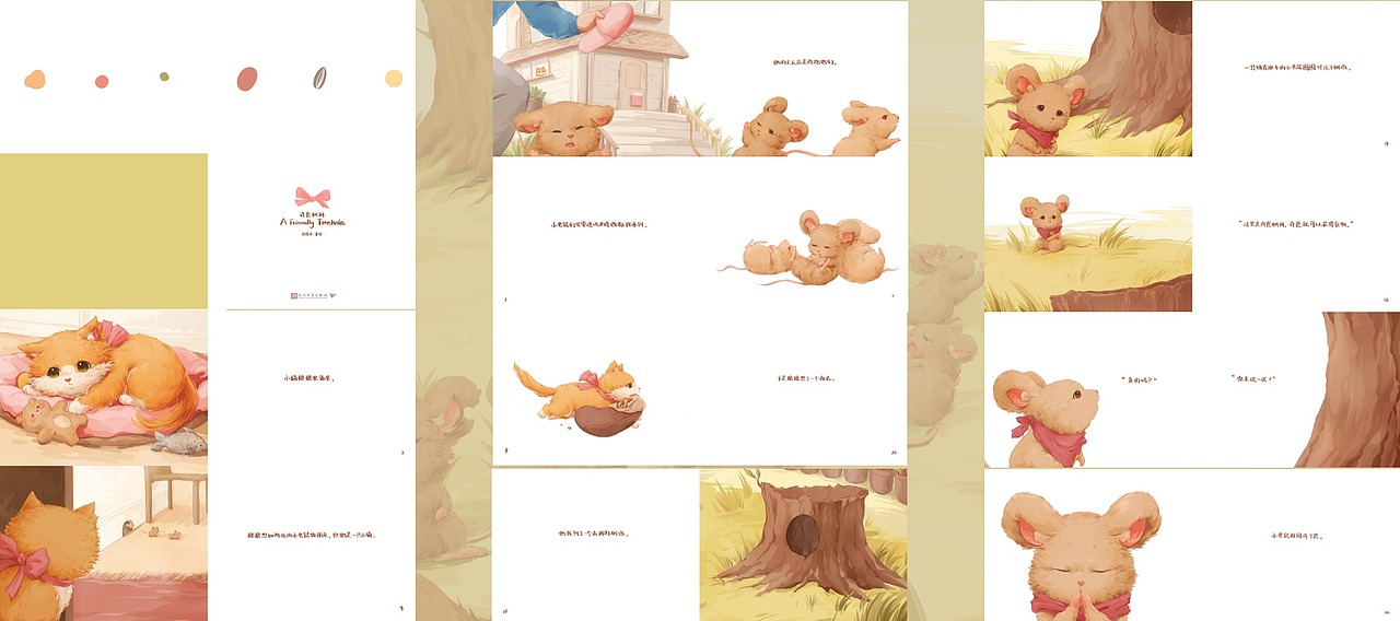 原創(chuàng)繪本｜《花，星星，樹洞》??（圖ZMjkyNDU0MjY4） - 繪本 - 站酷設計師插畫師UE原創(chuàng)素材 - 站酷ZCOOL