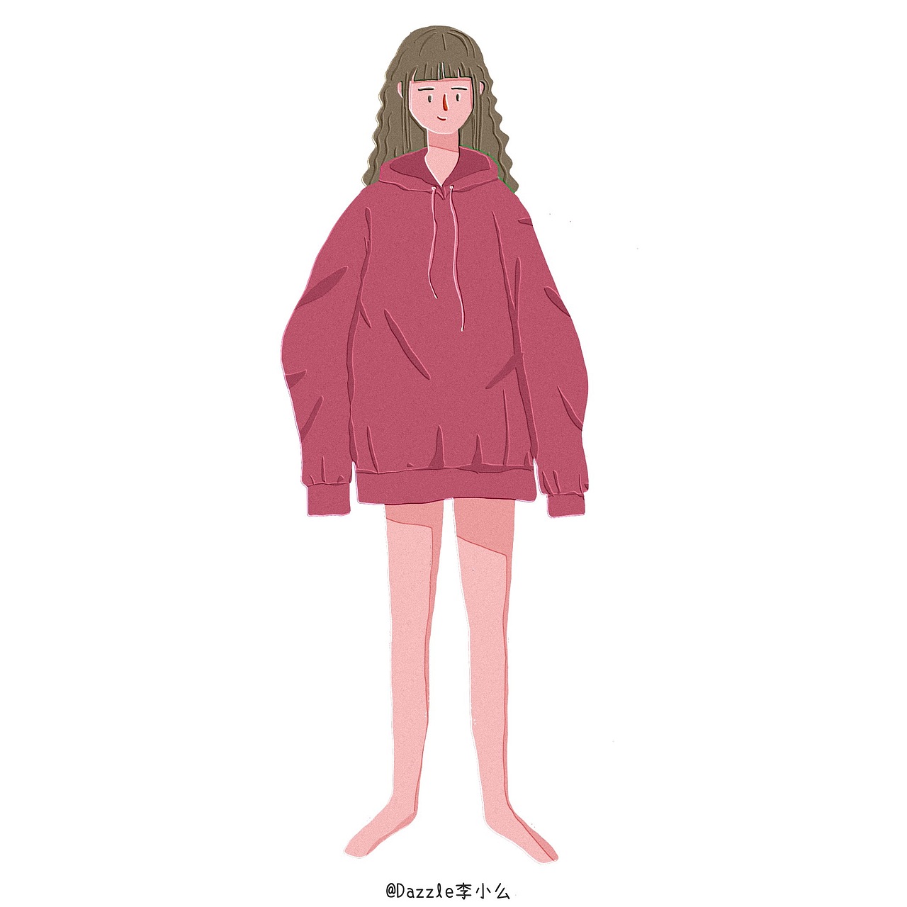 一组指绘小人物