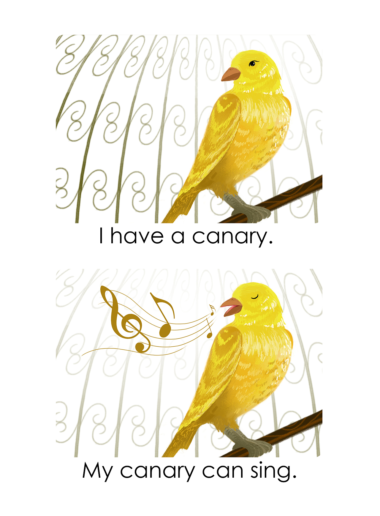 英语儿童绘本《My Pets》（图ZMTkwMTkzMDAw） - 儿童插画 - 站酷设计师Raziel李浩俊原创素材 - 站酷ZCOOL