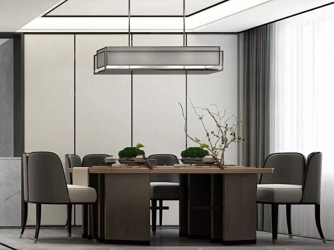 干净简练的白、黑、木三色