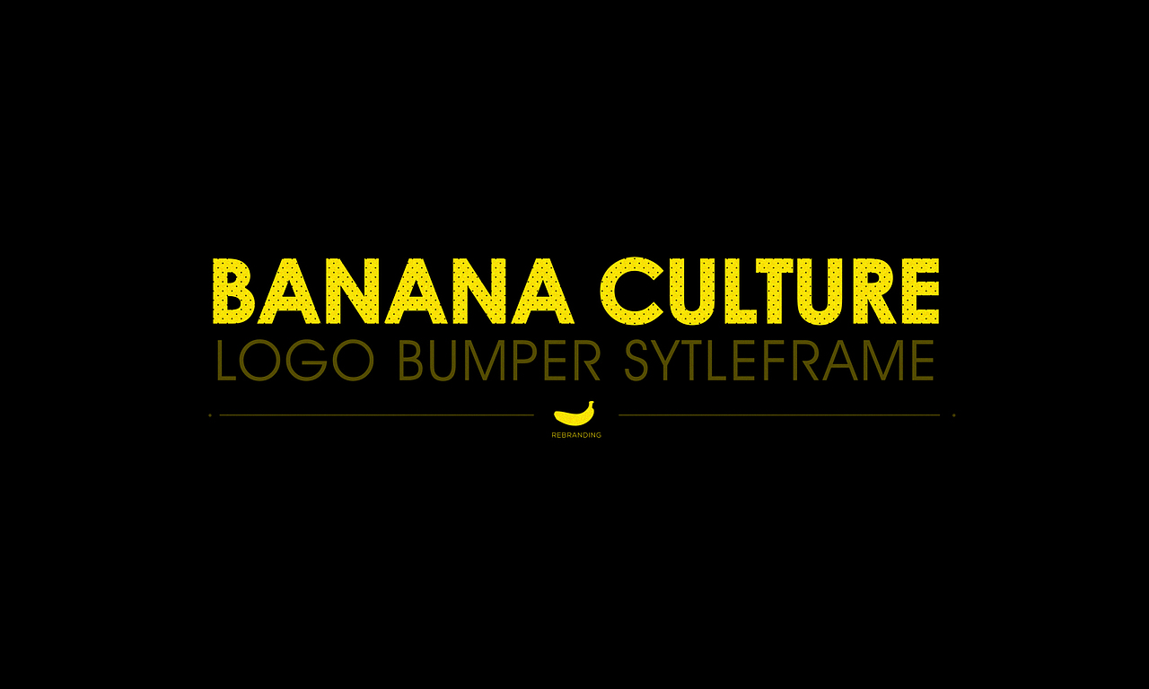 Banana culture styleframe（图ZMzkxMjA1NzY=） - 动画/影视 - 站酷设计师Donerzozo原创素材 - 站酷ZCOOL