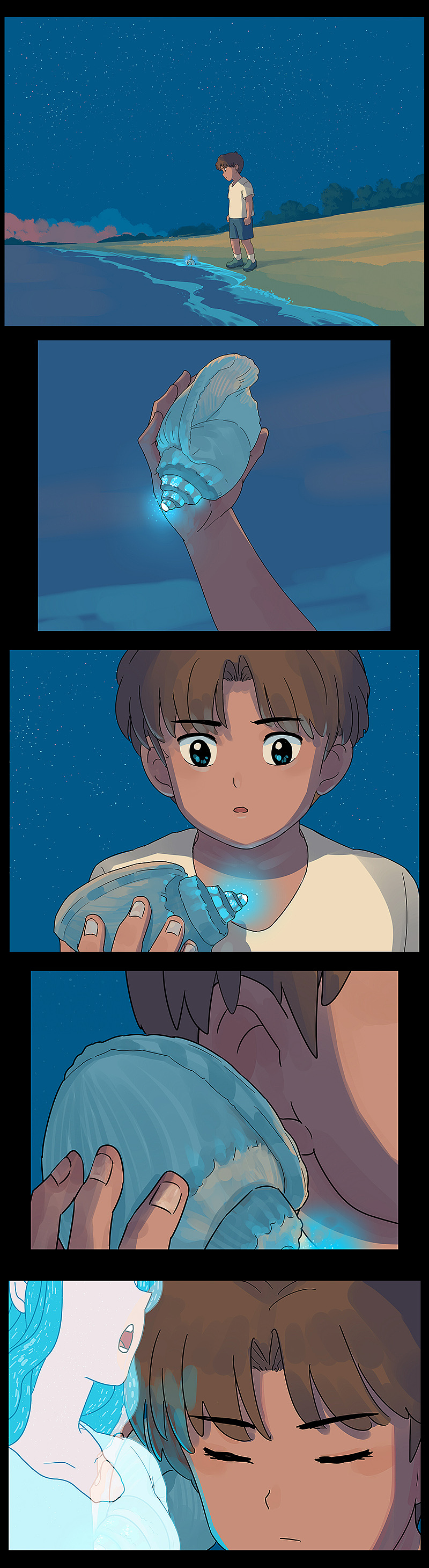 blue star（图ZMTEzMTMwMzc2） - 绘本 - 站酷设计师邦乔彦原创素材 - 站酷ZCOOL