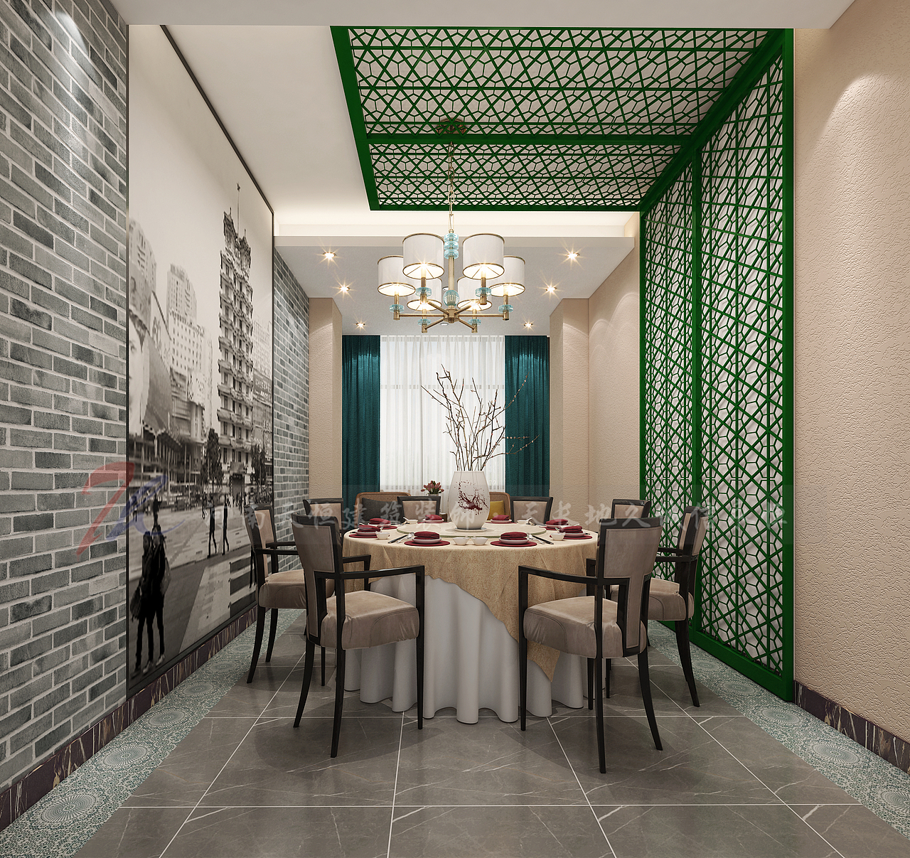 郑州餐饮店铺装修设计郑州特色餐厅装修设计案例展示