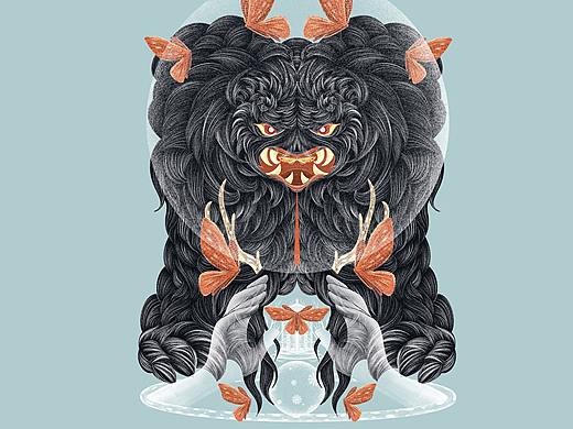 Parasitic 寄生（个人主页-ZNDMyNTgwODA=） - 艺术插画 - 站酷设计师王杰森原创素材 - 站酷ZCOOL