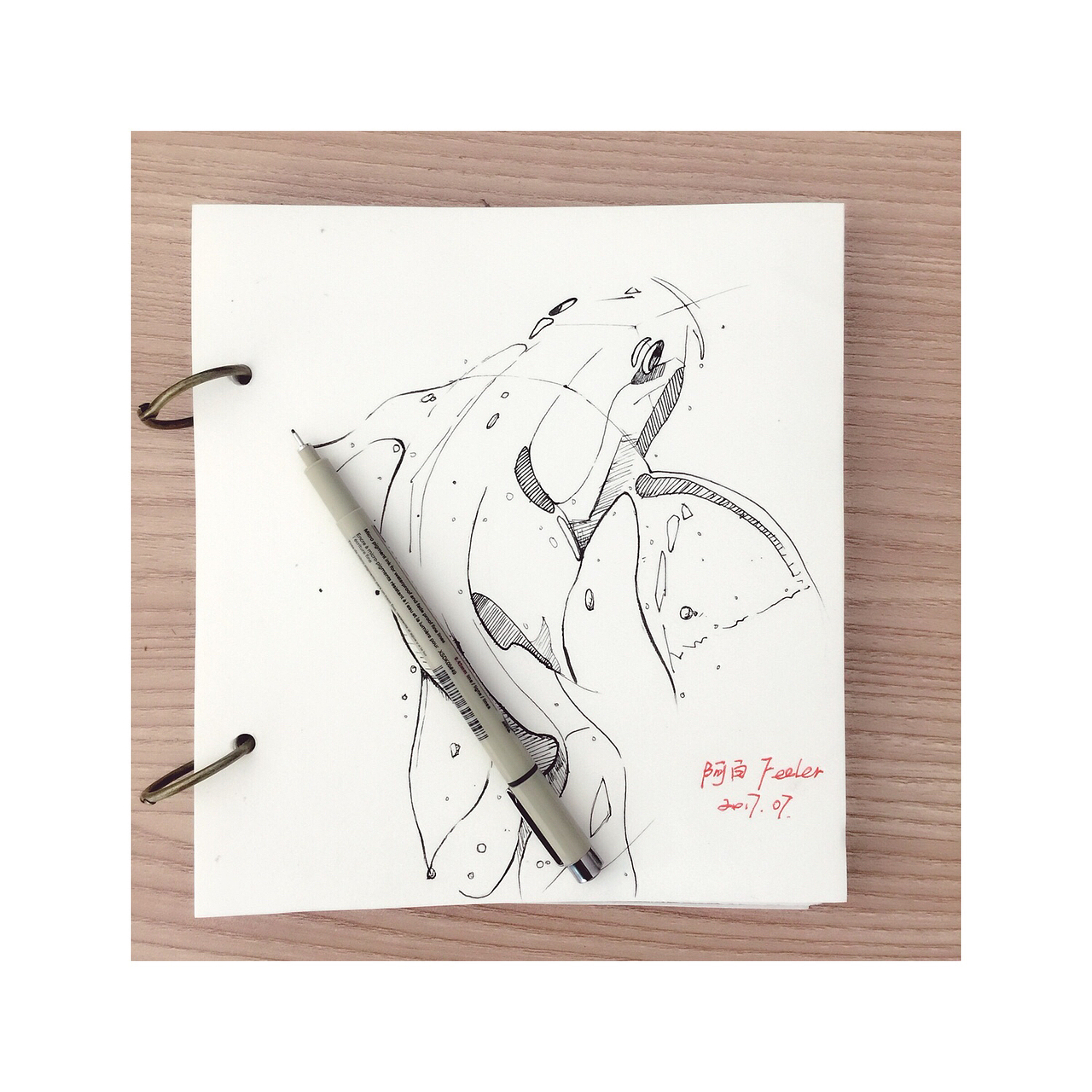 最近临摹或二次创作，生活中的小兴趣