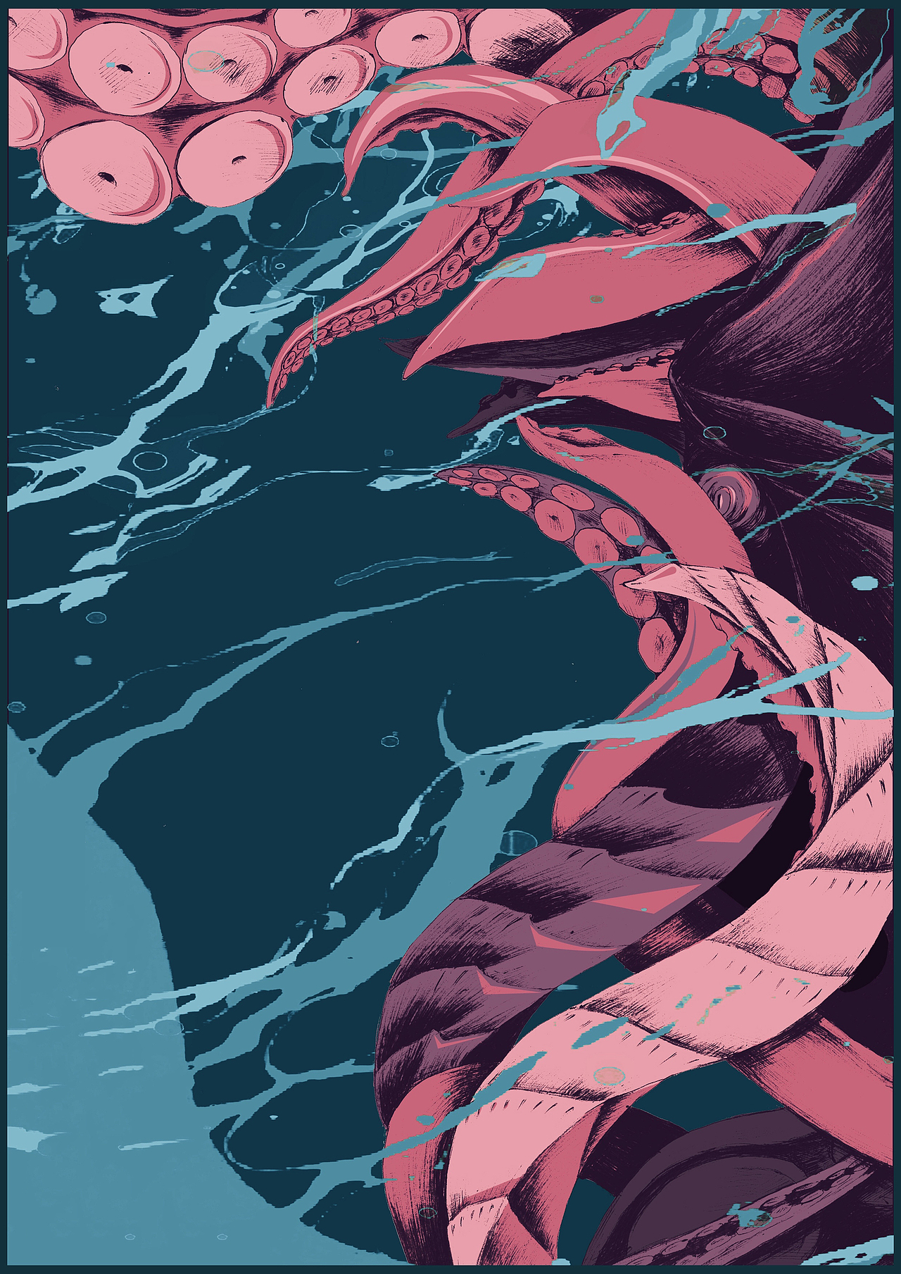 智慧海洋-海洋文化创意大赛入围作品（图ZMTc0MjE5NjEy） - 艺术插画 - 站酷设计师Ivan822原创素材 - 站酷ZCOOL