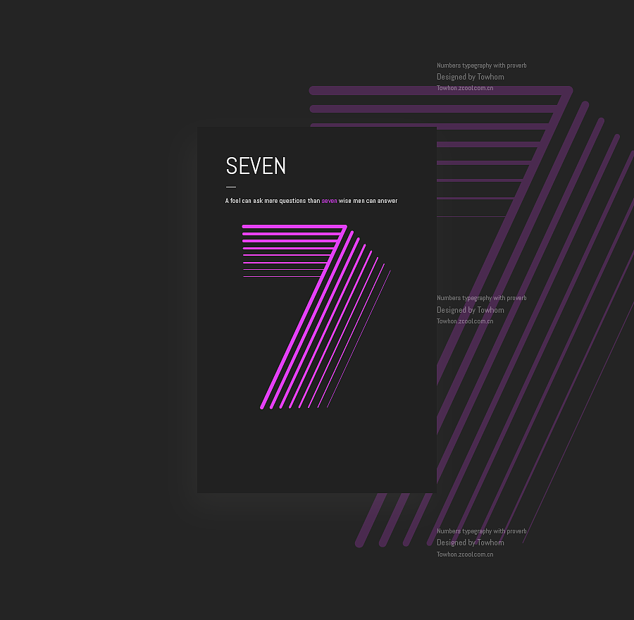Numbers Typegraphy（图ZNTU1OTE4MDA=） - 字体/字形 - 站酷设计师towhom原创素材 - 站酷ZCOOL