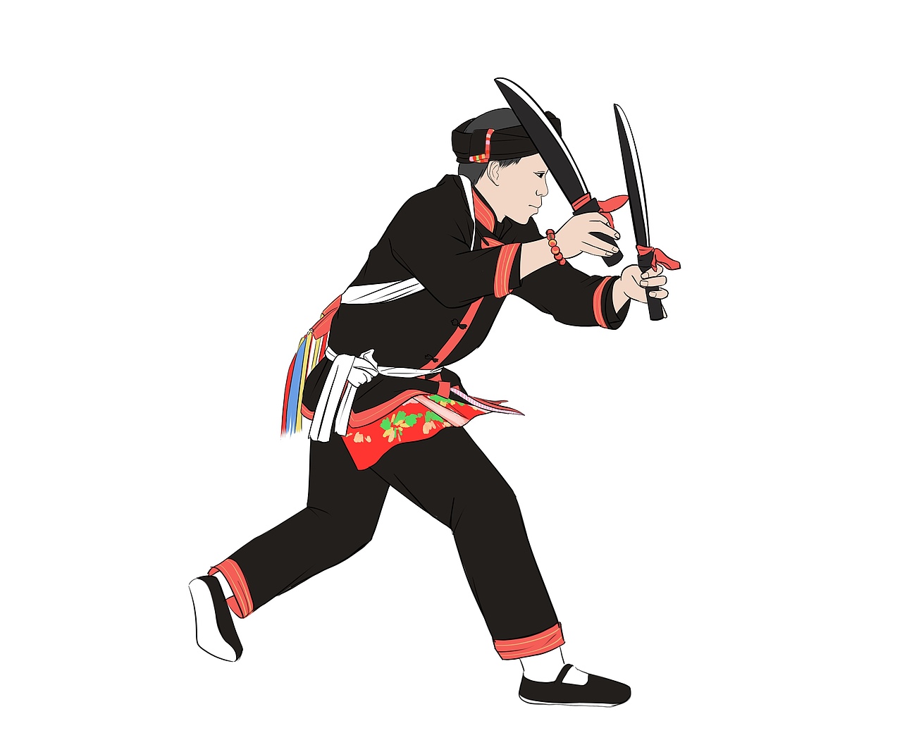 广西壮族民俗文化（图ZMjkzNDQ1NTUy） - 商业插画 - 站酷设计师关辛原创素材 - 站酷ZCOOL