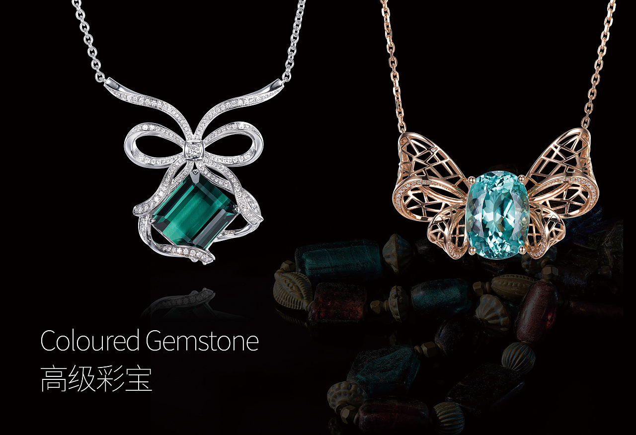 高级珠宝深圳展海报摄影设计