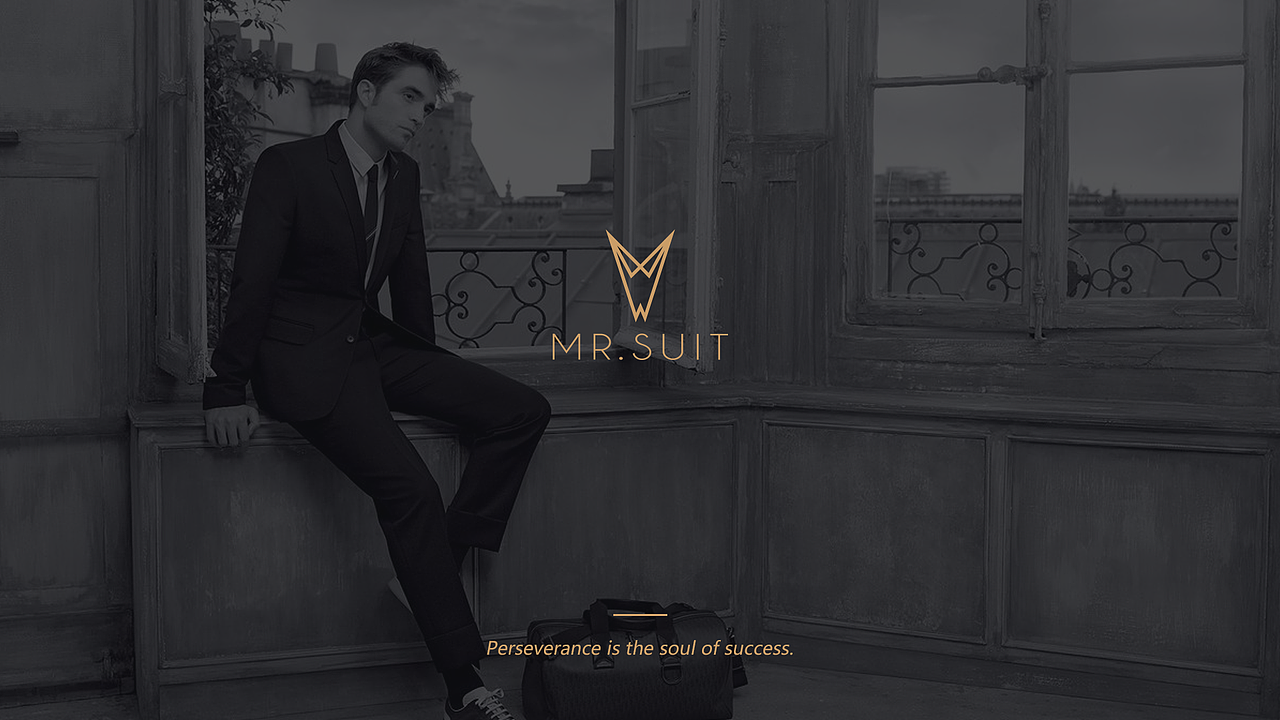 MR. SUIT米叔定制 | 品牌形象标志LOGO设计 | 纺织时尚