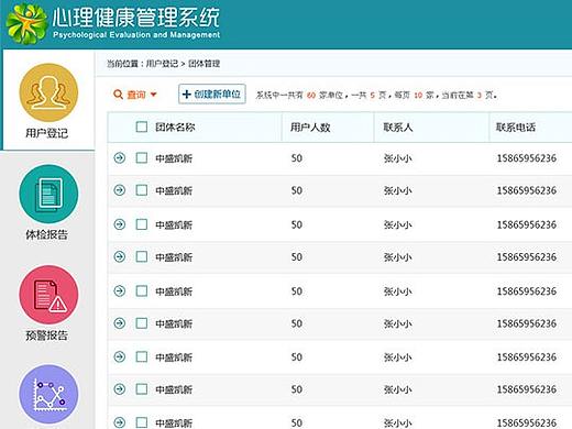 PEM健康管理后台4.0