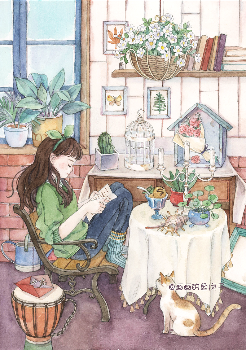 喜欢的（图ZMjMwNjg3MDA0） - 商业插画 - 站酷设计师鱼风子原创素材 - 站酷ZCOOL