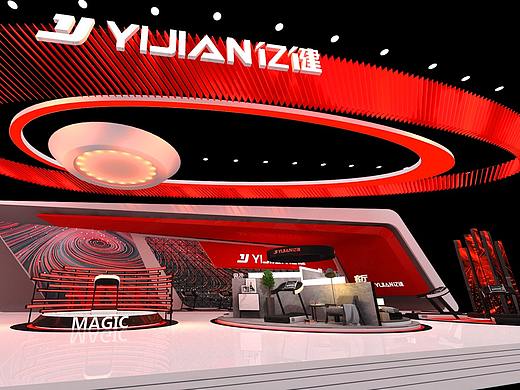 亿健 × 五颗蛋 | 跑步机品牌展台设计