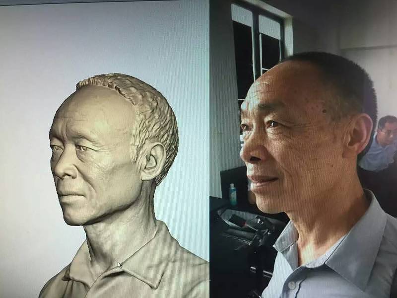 人像3D建模 真人扫描3D修图 人像3D定制设计