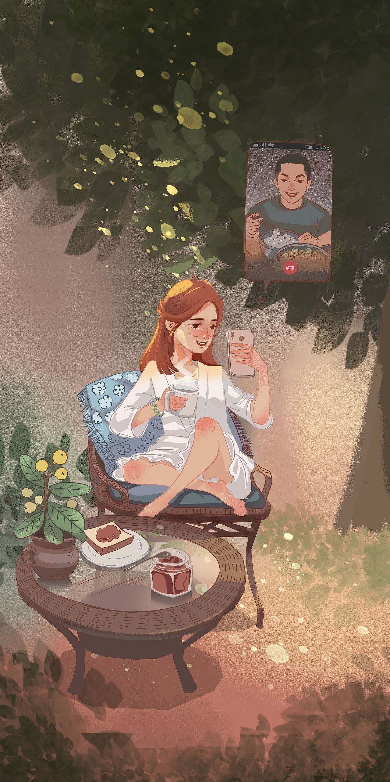 facetime（图ZMjIzNDAxNTY4） - 创作习作 - 站酷设计师Condi_汪汪原创素材 - 站酷ZCOOL