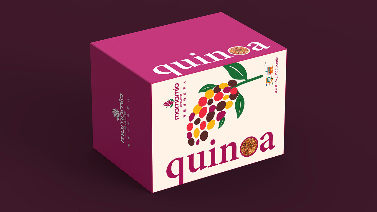 妈妈迷芽藜麦quinoa标志包装设计（图ZMjY4OTYwOTA4） - 包装 - 站酷设计师FORMER1988原创素材 - 站酷ZCOOL