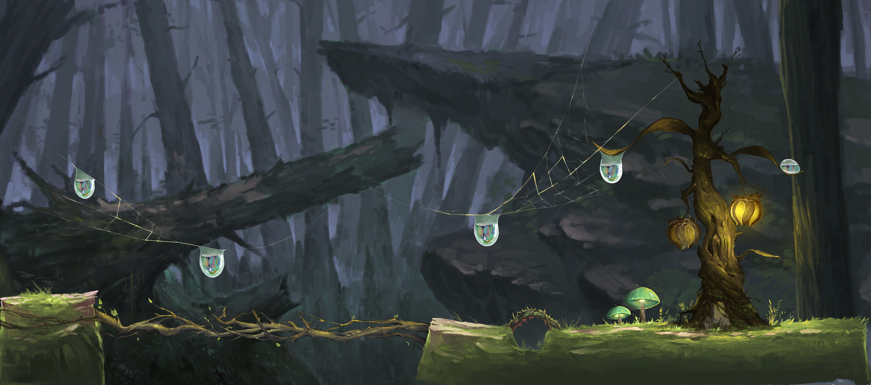 毕业设计:二维解谜游戏《雨露精灵》