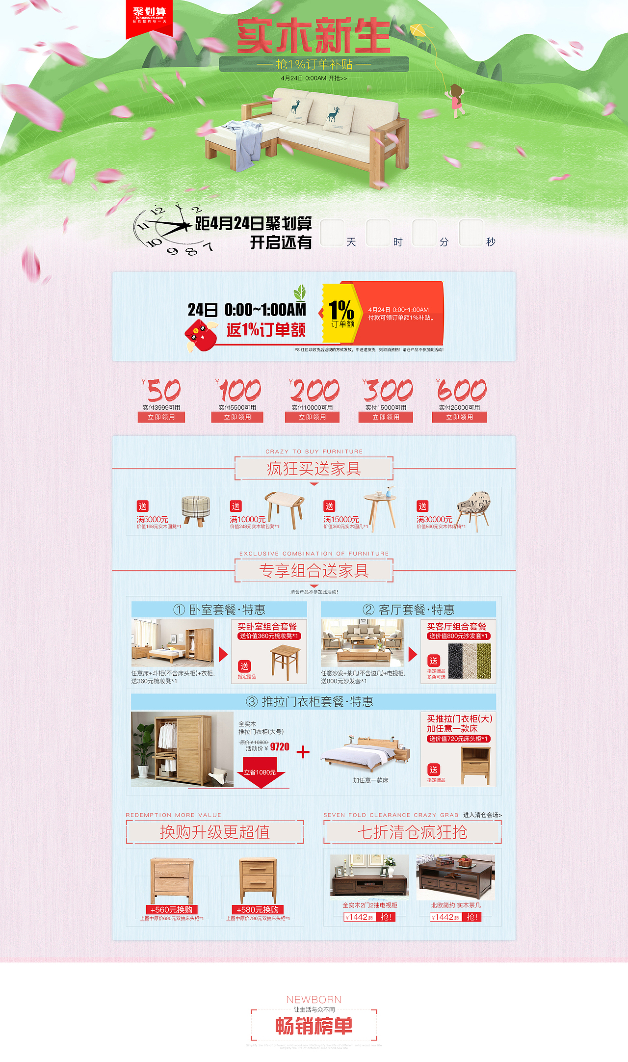 6个专题页-做了一些简单的手绘效果。。。。（图ZNzkzNjU3Njg=） - 电商 - 站酷设计师candy九月原创素材 - 站酷ZCOOL