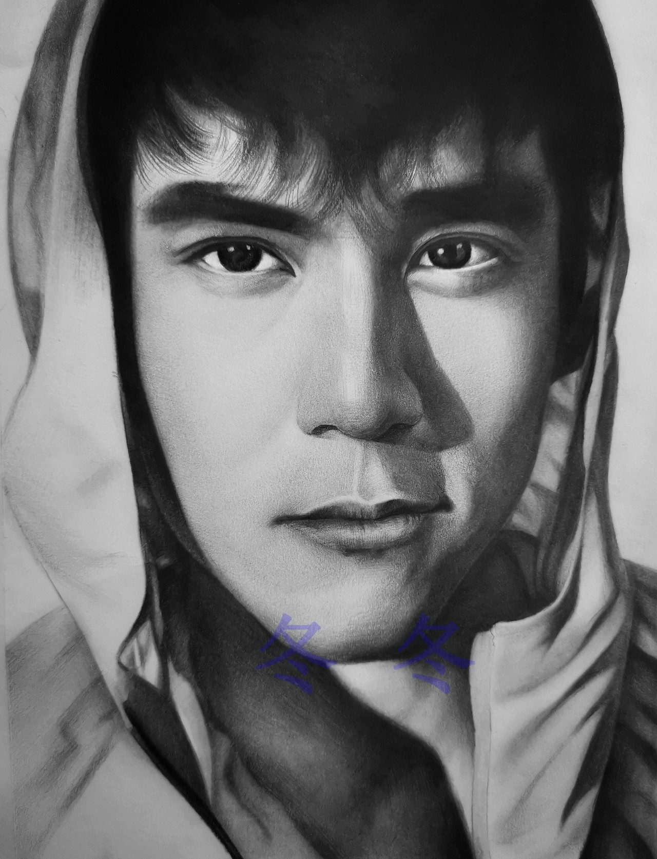 彭于晏（圖ZMTgzMzEyNDY0） - 繪畫 - 站酷設(shè)計師cy冬冬原創(chuàng)素材 - 站酷ZCOOL