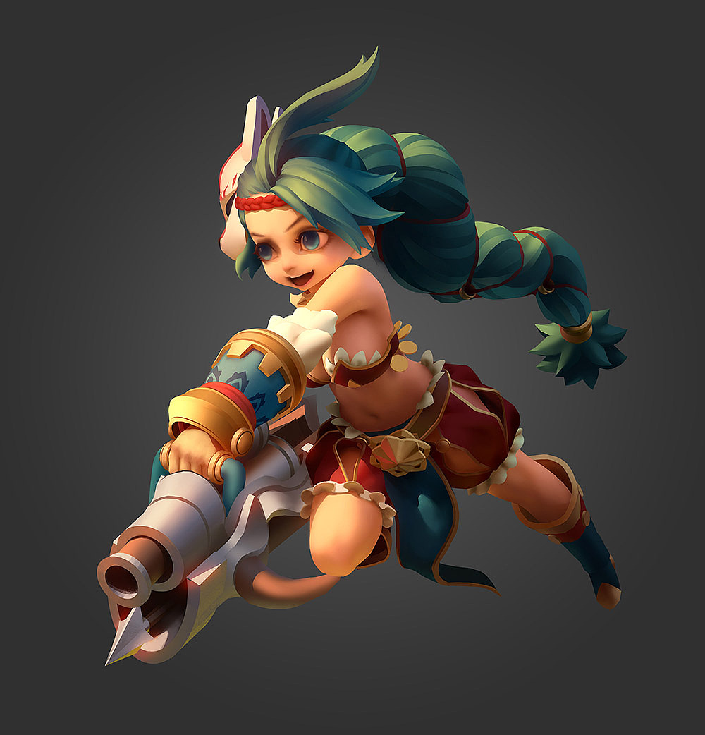 团队作品-q版角色