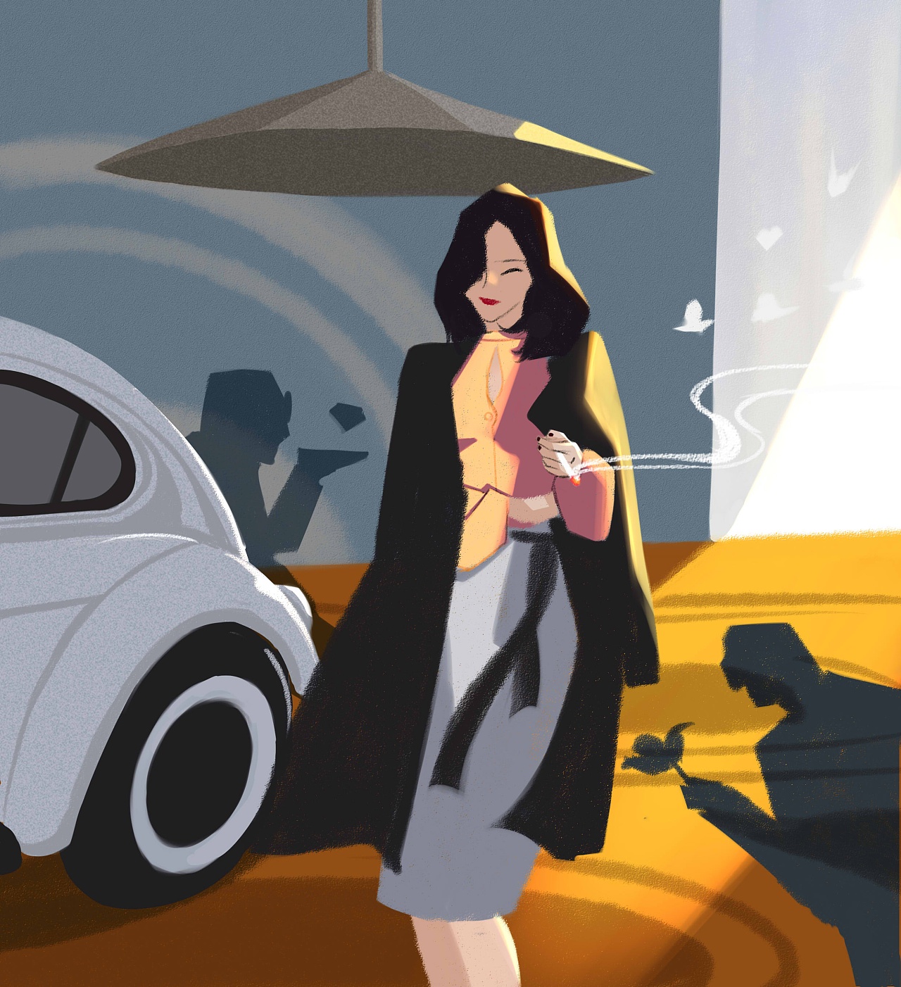 现代女性|插画|商业插画|恶童制慥 - 原创作品 - 站酷 (zcool)