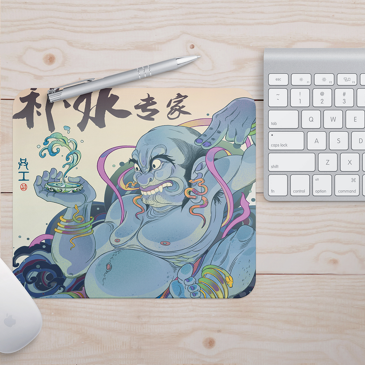 被脱发和肥胖问题困扰但仍然坚持保持形象的共工和祝融