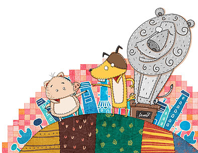 儿童故事插画（图ZNjI4OTkyMA==） - 商业插画 - 站酷设计师liangliangart原创素材 - 站酷ZCOOL