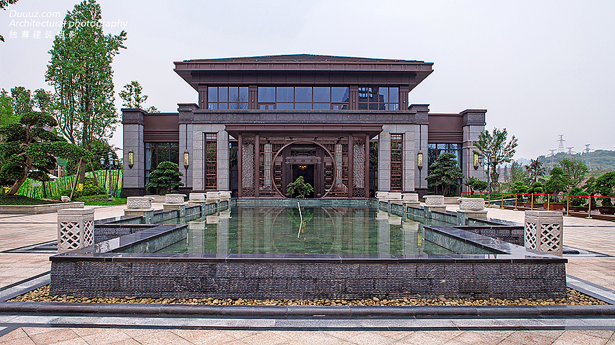 独尊建筑摄影:秀湖鹭岛会所