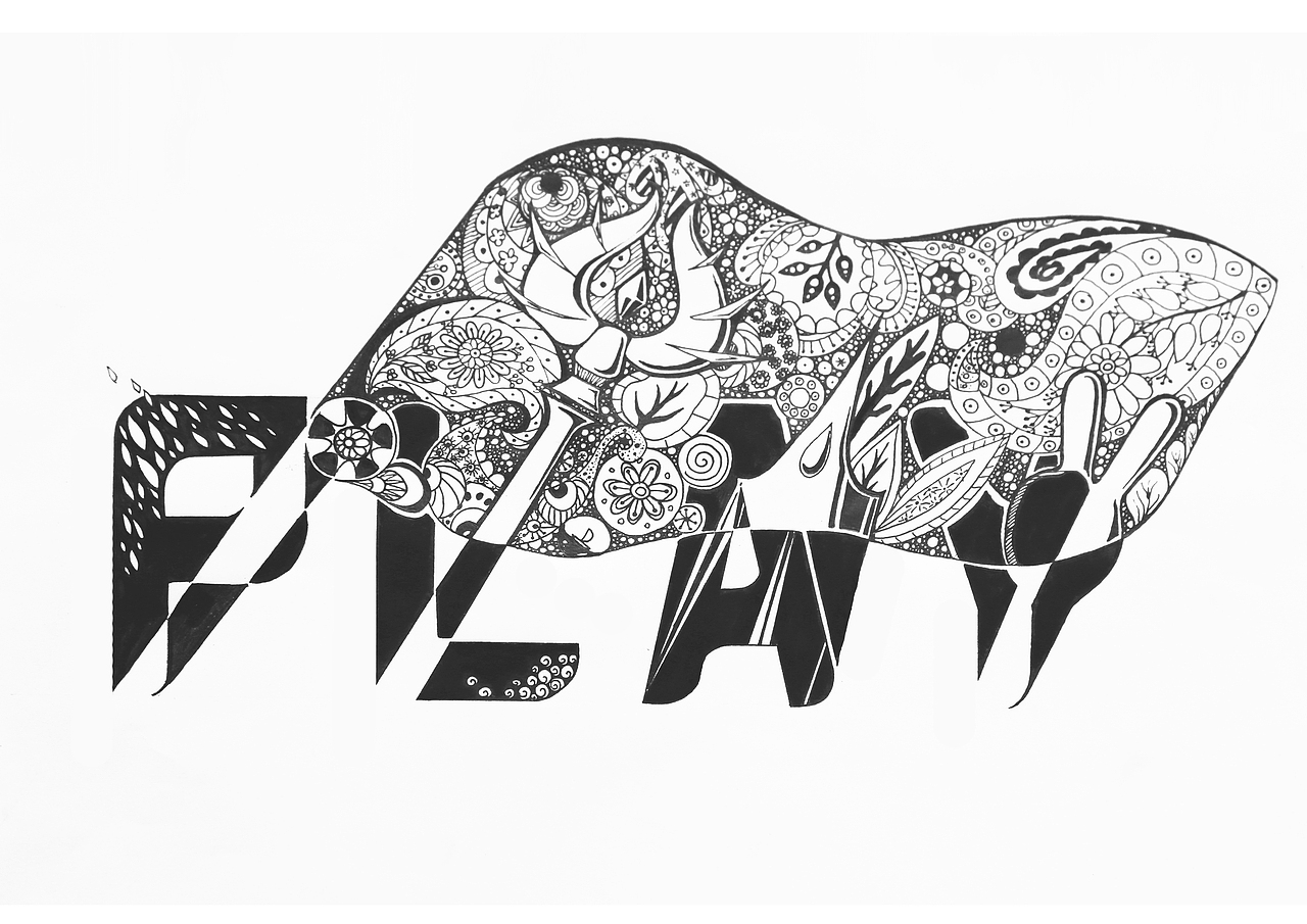 play字体设计习作