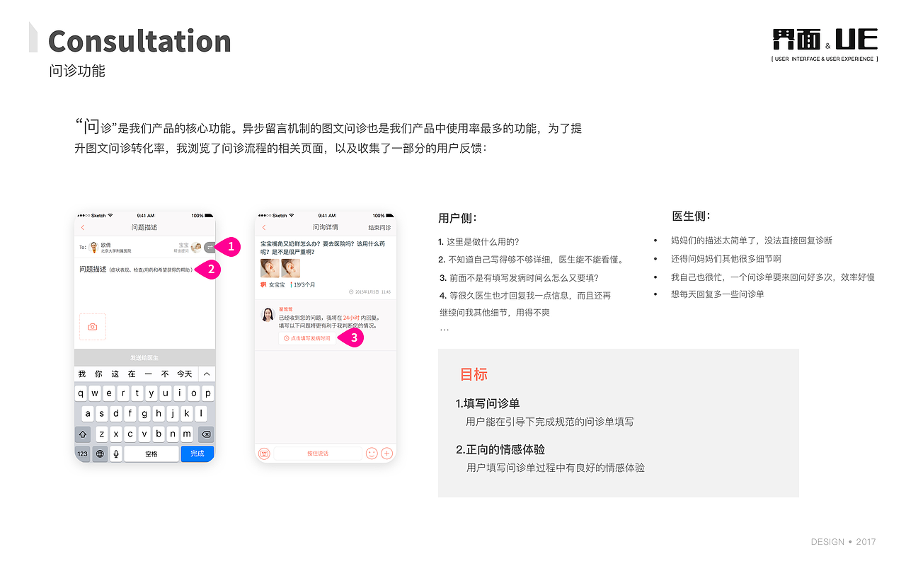 【UI&UX】妈咪知道APP-在家就能问医生