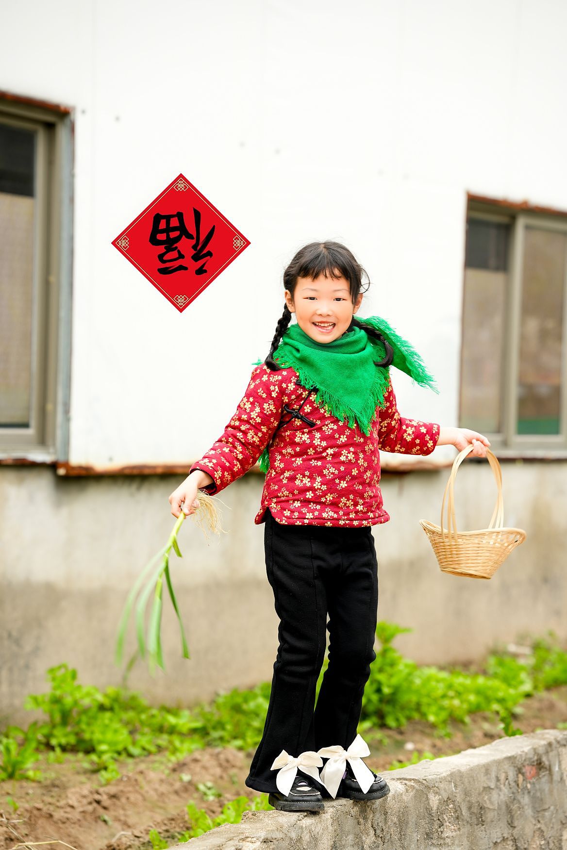 东北大花袄儿童写真（图ZMzYxNTIyMTQ0） - 人像摄影 - 站酷设计师王西瓜爱摄影原创素材 - 站酷ZCOOL