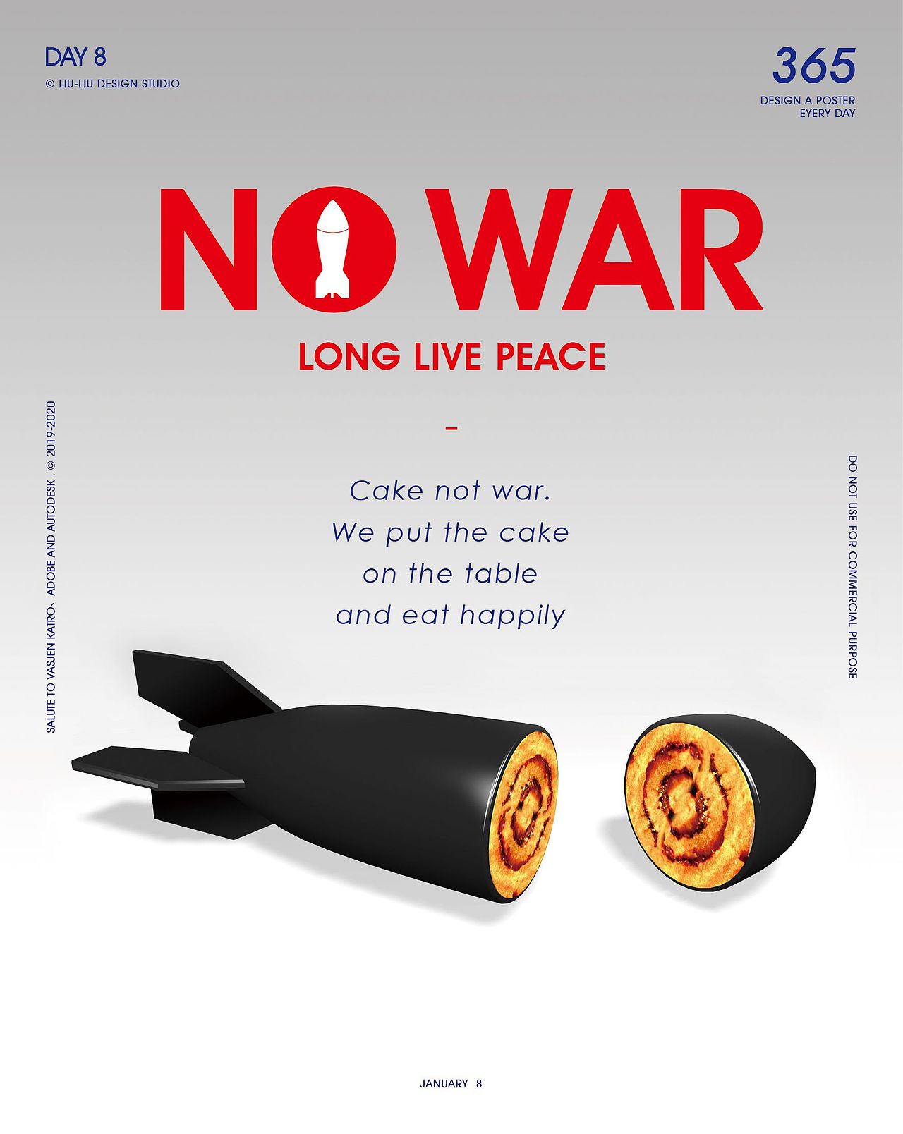 反战题材的原创创意海报