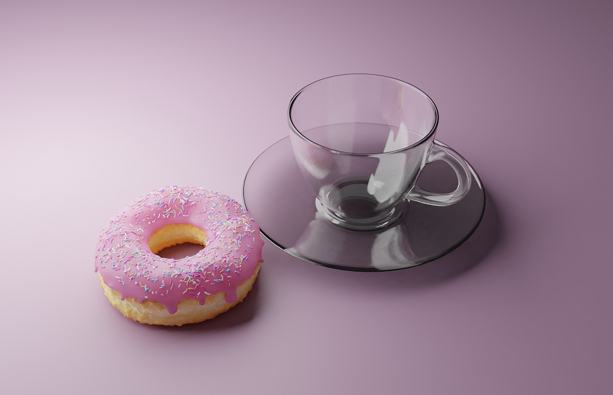 甜甜圈、Blender教程练习（图ZMjY4MTQwMDIw） - 其他三维 - 站酷设计师Natalie_Si原创素材 - 站酷ZCOOL