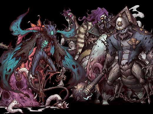 终于将心中的克苏鲁风单机游戏做了出来，可惜团队快要解散了