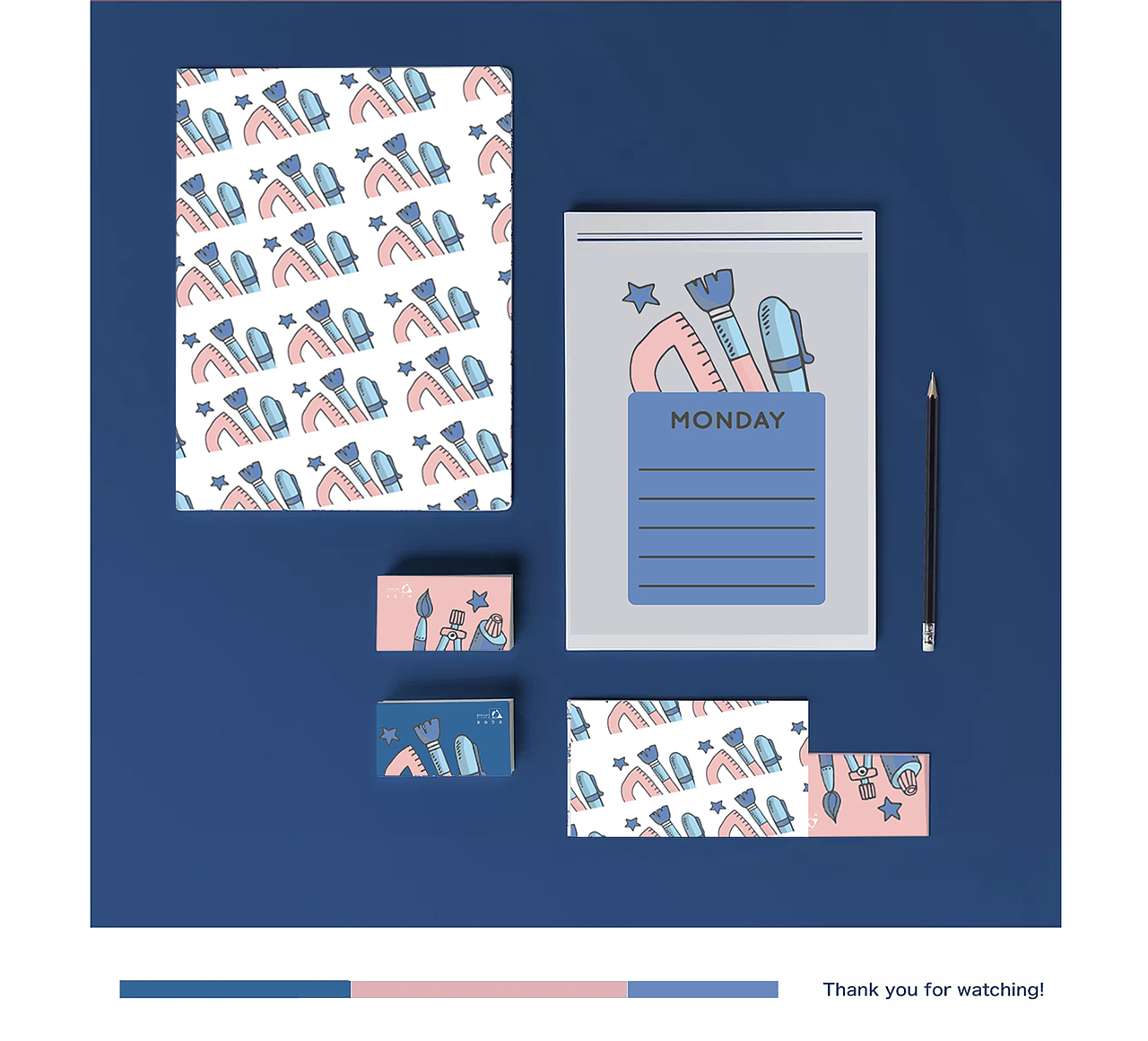 米多艺术 | 画室标志设计