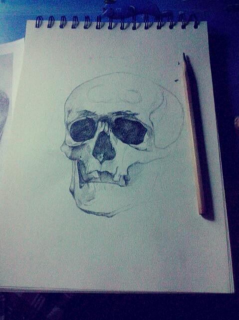 頭蓋骨（圖ZMTUyMzE3NzY=） - 繪畫 - 站酷設(shè)計(jì)師鐵錘幺妹兒原創(chuàng)素材 - 站酷ZCOOL