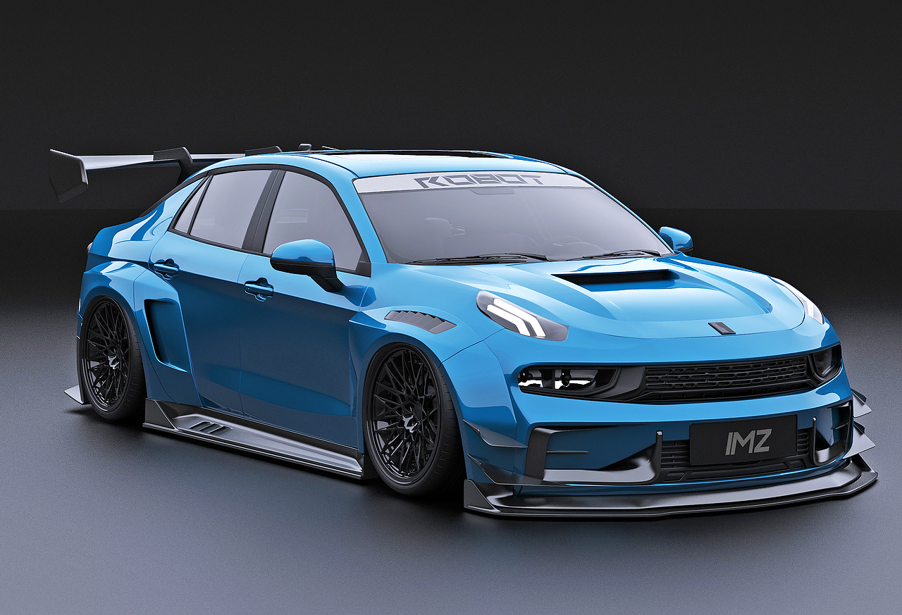 原创领克03宽体套件（图ZMjEzODY4NjA4） - 交通工具 - 站酷设计师机器人2050原创素材 - 站酷ZCOOL