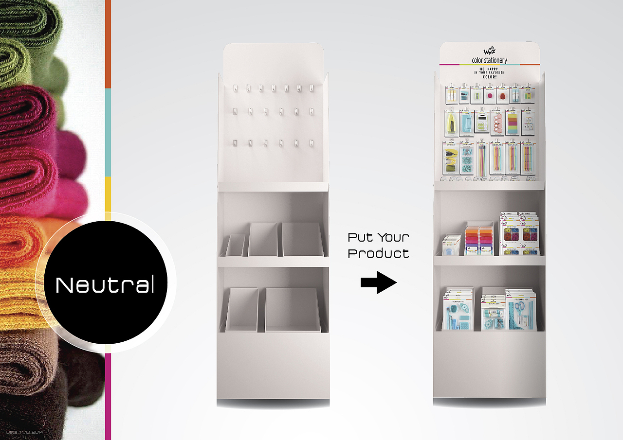 色彩系列展架（图ZMjQ0NDk0NDg=） - PPT/Keynote - 站酷设计师Squall_k原创素材 - 站酷ZCOOL