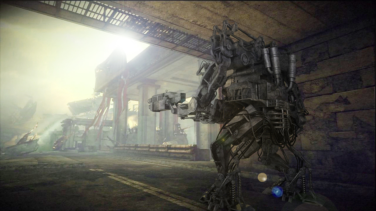 黑客帝国中的apu矩阵机器人