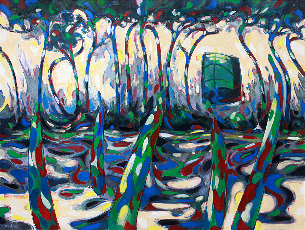 2016年《與》系列油画作品（图ZNTg3ODg3NDQ=） - 绘画 - 站酷设计师冯渡原创素材 - 站酷ZCOOL