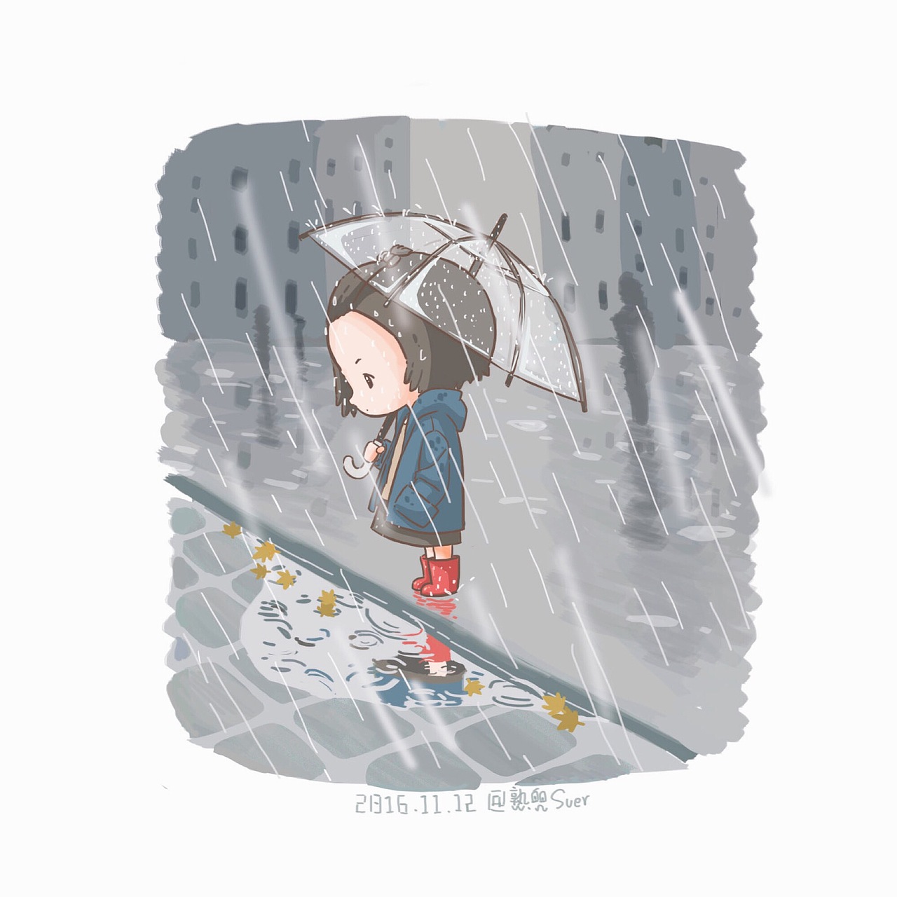 以前画的一些插画