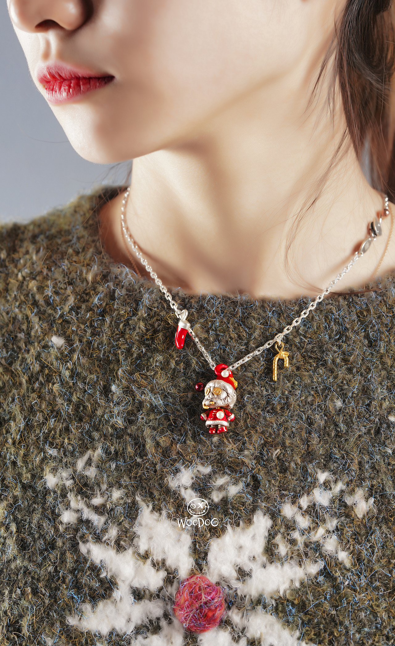 WODOO•圣诞限定圣诞老人🎅（图ZMjUxNzMzMjQ4） - 首饰设计 - 站酷设计师VULCAN伏尔甘原创素材 - 站酷ZCOOL