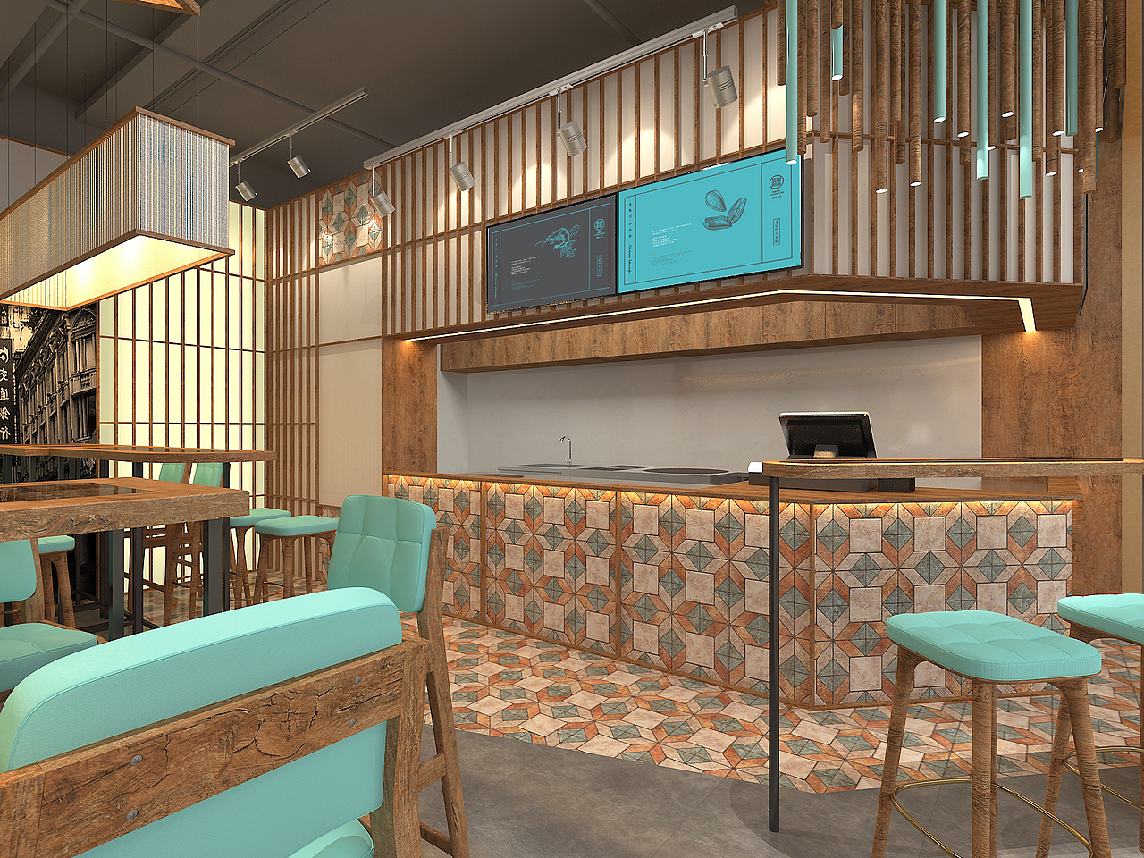 面面館（圖ZMTUyODczMTgw） - 家裝設(shè)計(jì) - 站酷設(shè)計(jì)師慢半拍的心慌原創(chuàng)素材 - 站酷ZCOOL