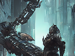 #站酷梦笔#十二生肖，老鼠，狂暴战士，机甲，金属，d&