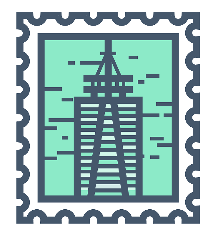 AI绘制邮票（图ZODA4MzQxNDA=） - 图案 - 站酷设计师Ricky翎原创素材 - 站酷ZCOOL