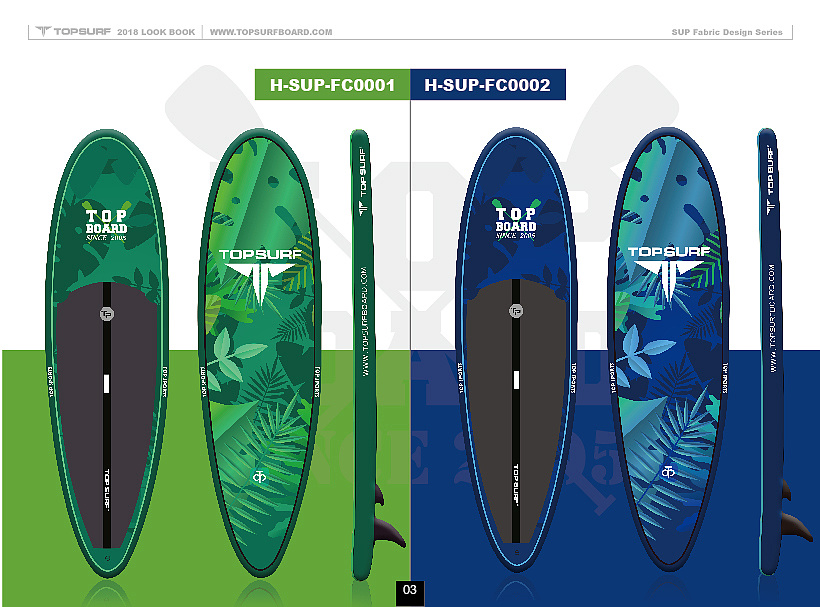 topsurf 冲浪板品牌 画册设计