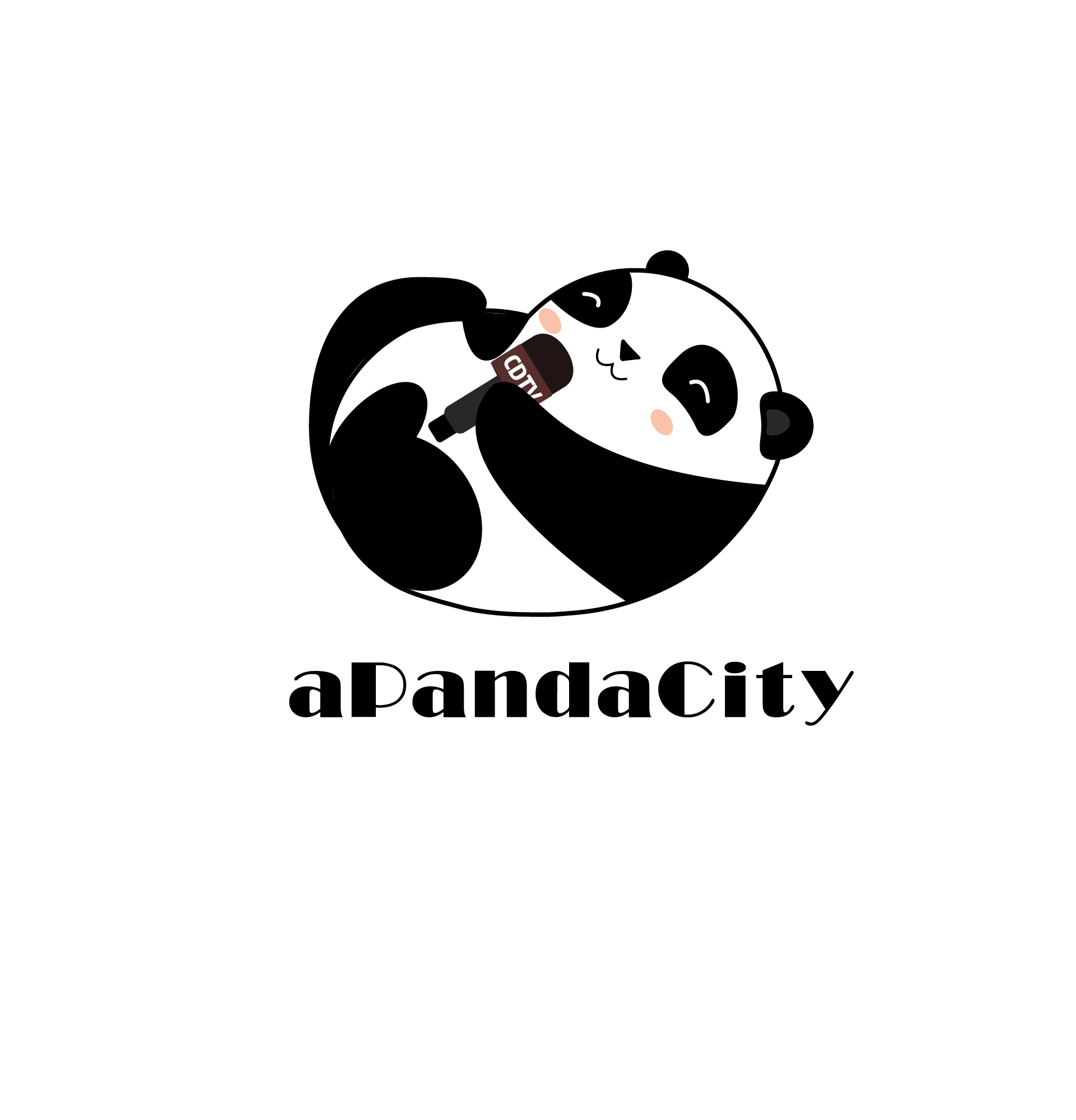 logo设计熊猫