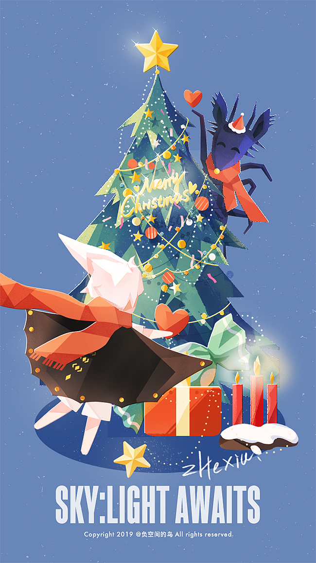 圣诞节壁纸 | 附笔刷