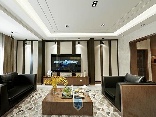重庆室内设计|金科天宸二街区|台式风格|设计师陈颖