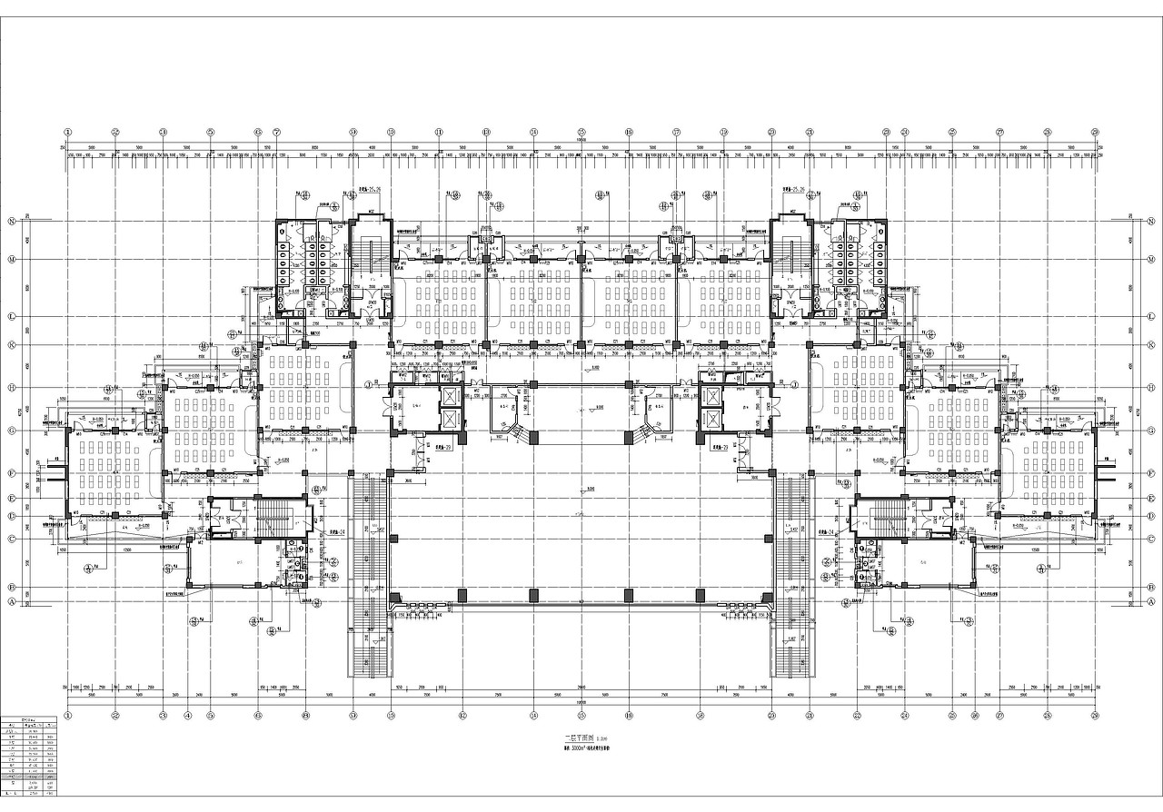 *(土建施工图设计)学校综合楼建筑设计